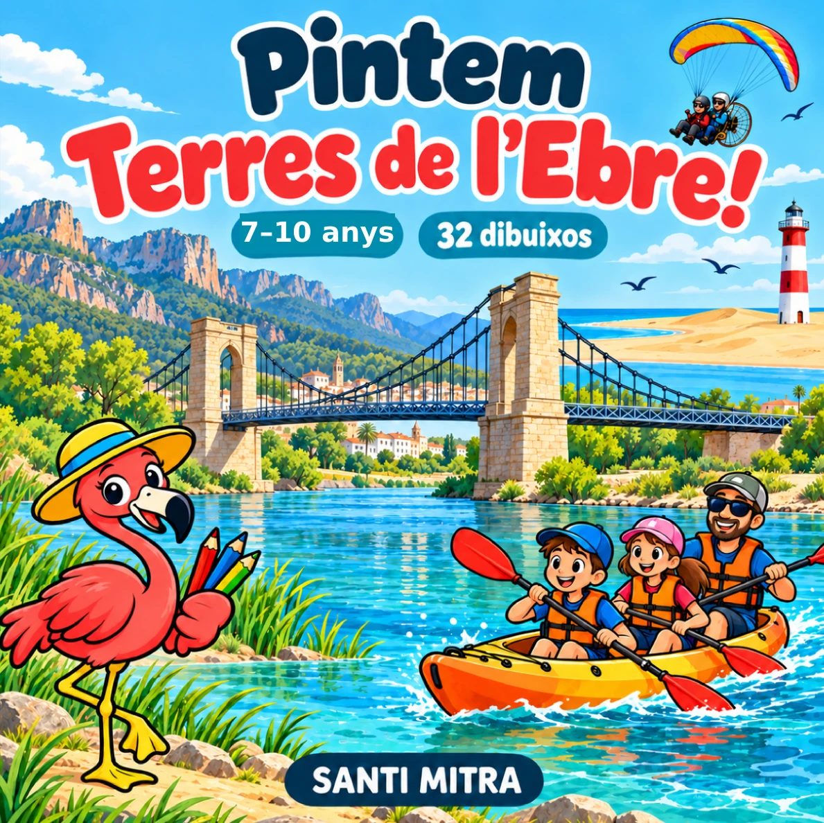 Portada de Pintem Terres de l’Ebre!, 7–10 anys